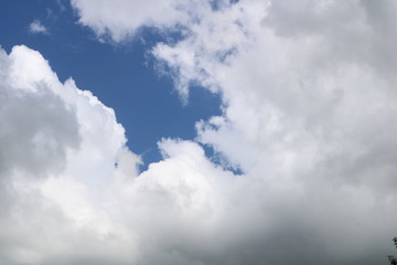 空　雲　夏　風景　イメージ　日本