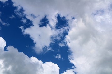 空　雲　夏　風景　イメージ　日本