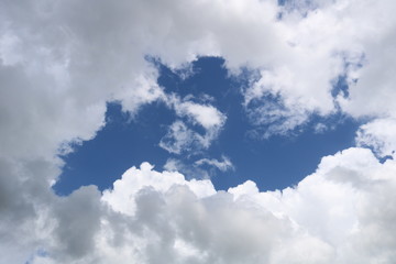 空　雲　夏　風景　イメージ　日本