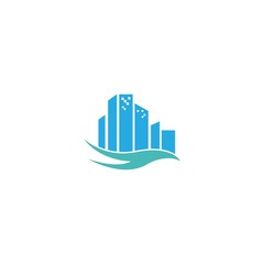 Fototapeta premium Real estate logo icon design