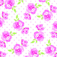 Vector illustration of a beautiful floral bouquet. Liberty style. fabric, covers, manufacturing, wallpapers, print, gift wrap.