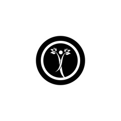 Fototapeta premium Healthy logo template vector icon design