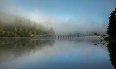 Foggy Tenmile Lakes Morning