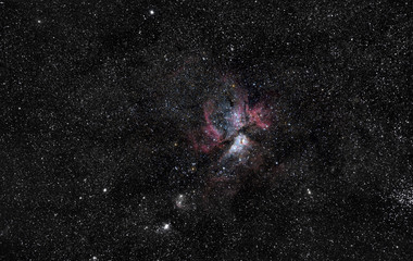 Carina nebula in the space - Powered by Adobe
