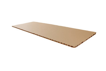 Cardboard honeycomb sandwich panel