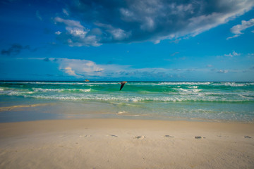 Fototapeta na wymiar Beach Day in Destin Florida 