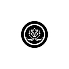Lotus logo template icon design