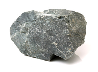 Rocks on a white background