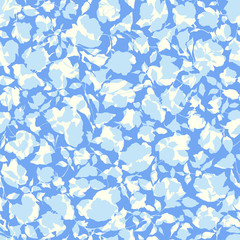 Fototapeta premium Seamless vector pattern of a beautiful flower,