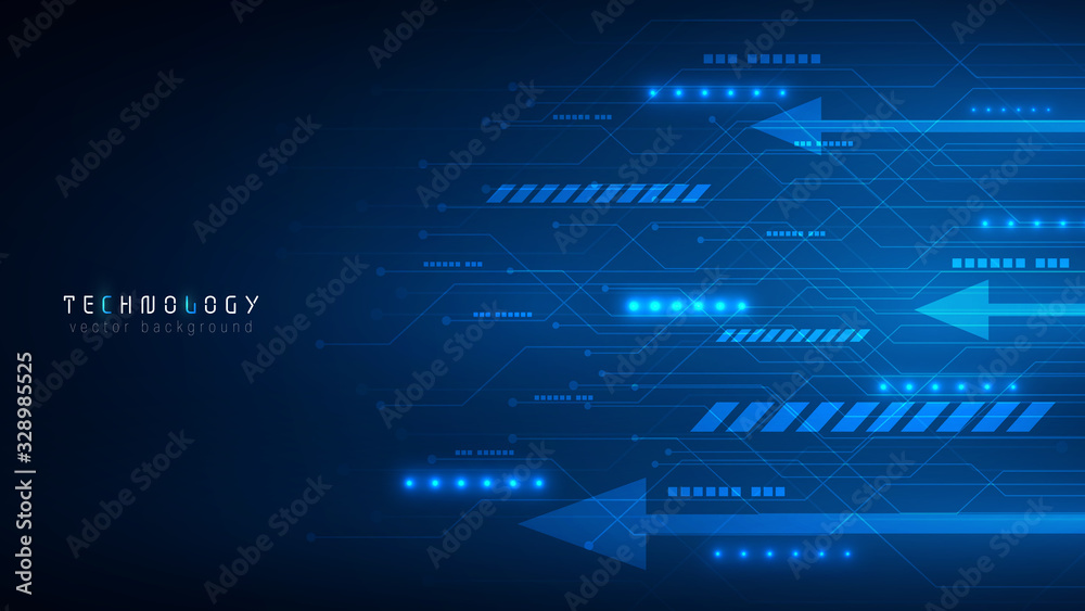Canvas Prints blue speed connection technology abstarct vector background,data analysis concept,modern cyberspace 