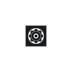 Gear logo template vector icon design