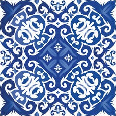 Traditional ornate portuguese azulejo.
