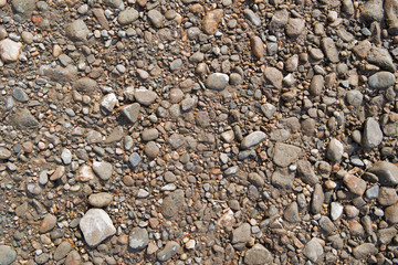 Pebble stone background. Sea Pebble. Beach stones. Natural background. Stone texture