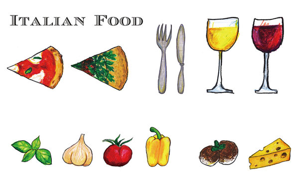 229 件の最適な イタリアン食材集合 画像 ストック写真 ベクター Adobe Stock