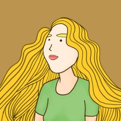 girl with long hair