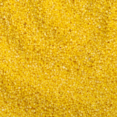 Millet yellow background