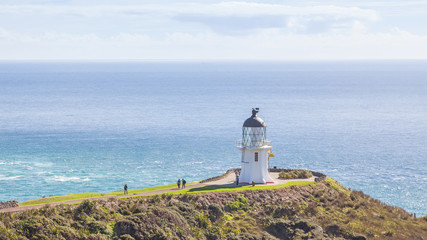 Fototapeta na wymiar Cape Reinga Lighthouse in New Zealand