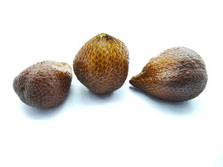 Zalacca with brown skin