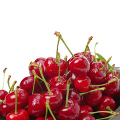 Cherry isolated on white background