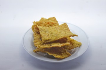 Traditional food known as Tempe Chips