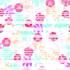 Vector illustration of a beautiful floral bouquet. Liberty style. fabric, covers, manufacturing, wallpapers, print, gift wrap.