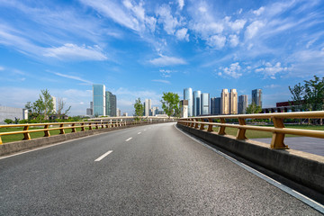 road in city