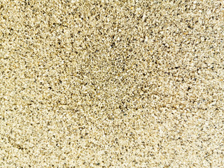 Top view of texture fine sand beach. Beautiful beige sand surface for backgrounds and wallpapers