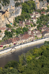  La Roque-Gageac scenic village on the Dordogne river, France