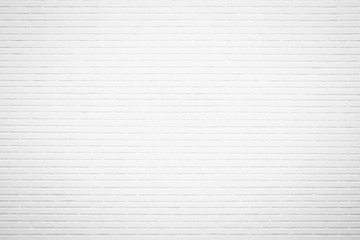 White brick wall texture background in room at subway. Brickwork stonework interior, rock old clean concrete grid uneven abstract weathered bricks tile design, horizontal architecture wallpaper.