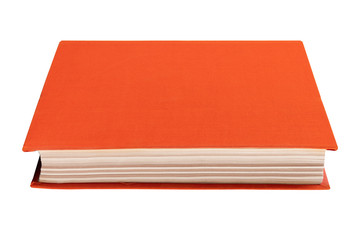 The book is green color on a white isolated background.