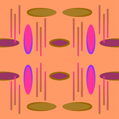 Abstract seamless colourful pattern geometric backgrounds vector design