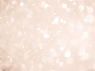 Abstract bokeh lights with soft light background.