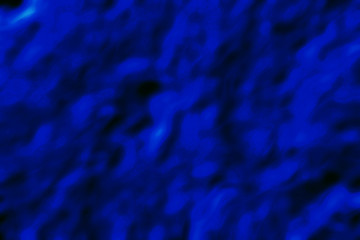 abstract background with curved spots of fancy in 2020 color Phantom Blue - looks like deep dark blue water - background design template