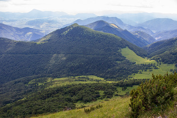 Fototapeta na wymiar The majestic view of a mountain, Slovakia