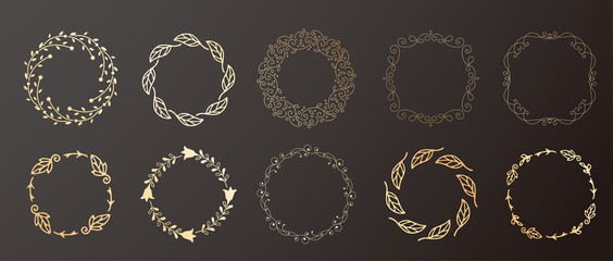 ボタニカルフレーム　ナチュラルテイスト　葉っぱや枝、自然、オーガニック、天然素材、リース、ネイチャー