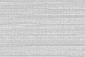 Gray vector background, grunge style, horizontal structure, woven fabric