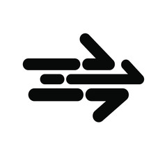 wind icon on white background