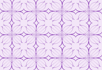 Seamless pattern design with floral background elements, beautiful ornaments