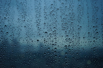 Rain and Raindrops Photographs in Rainyday