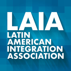 LAIA - Latin American Integration Association acronym, business concept background