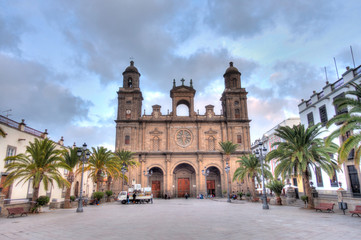 Fototapeta na wymiar Las Palmas de Gran Canaria, Cathedral