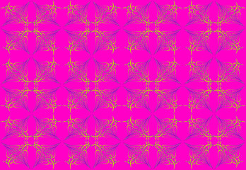 Seamless pattern design with floral background elements, beautiful ornaments