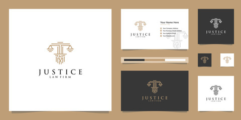 justice law logo design inspiration