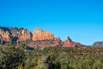 Red-Rock Buttes landscape in Sedona, Arizona