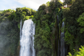 Fototapeta premium Cascata Delle Marmore waterfalls in Terni, Umbria, Italy