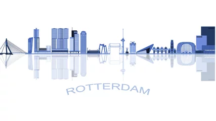 Crédence de cuisine en verre imprimé Rotterdam Rotterdam Netherlands