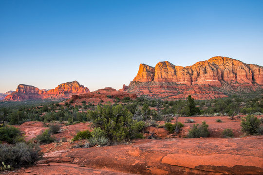 Red-Rock Buttes landscape in Sedona, Arizona