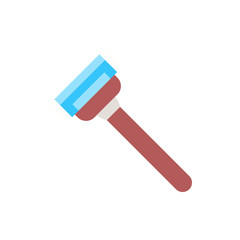 Shaving Razor Vector Flat Icon  style illustration.