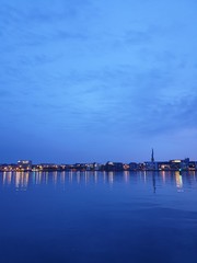 Fototapeta na wymiar Rostock Skyline