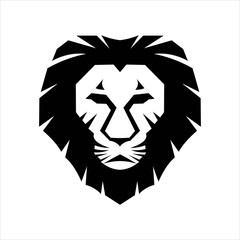 lion vector logo graphic abstract modern